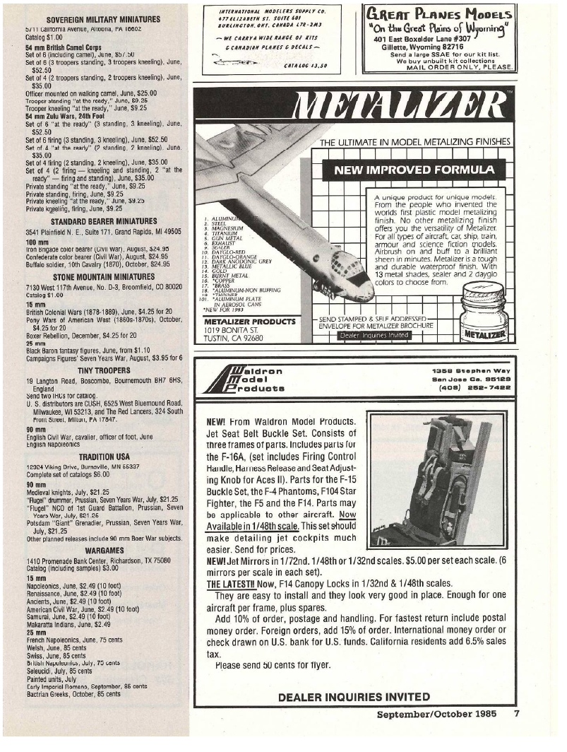 FineScale Modeler 1985-10 (Vol03-05)